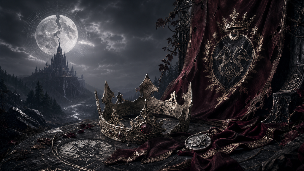 The Lycan King's Treasured Luna - Blackcrest Books blog artwork