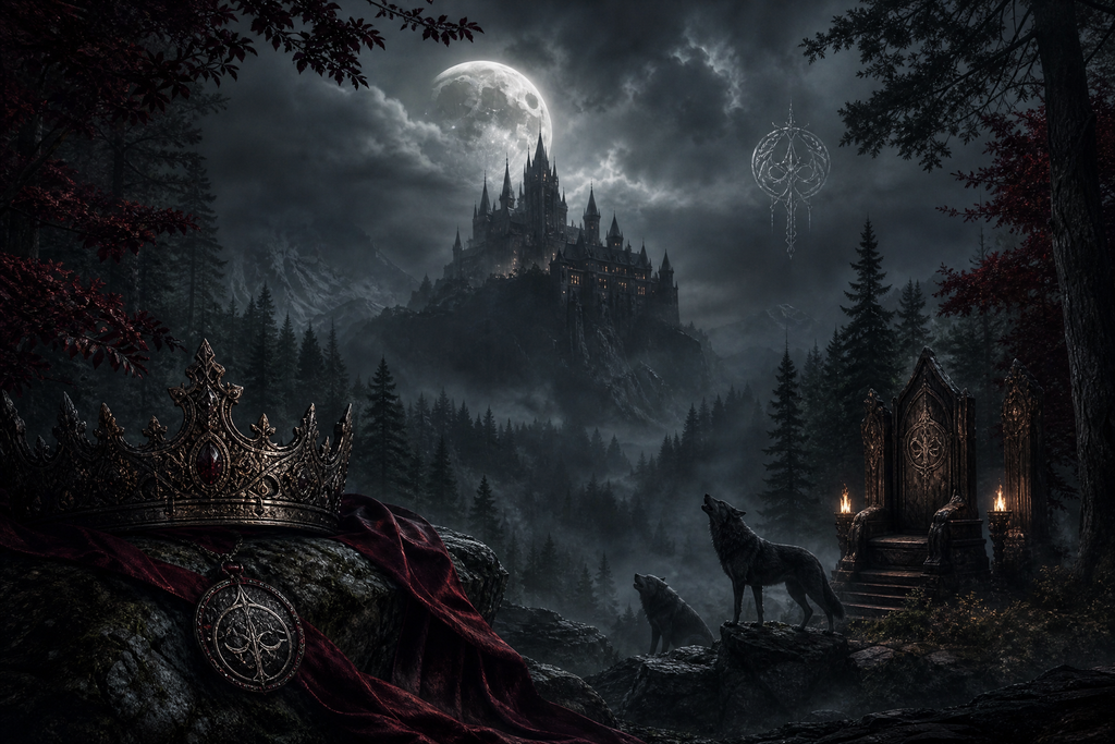 The Pack's Daughter - Blackcrest Books mood artwork