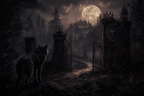 The Pack's Weirdo: A Mystery To Unveil - Blackcrest Books mood artwork
