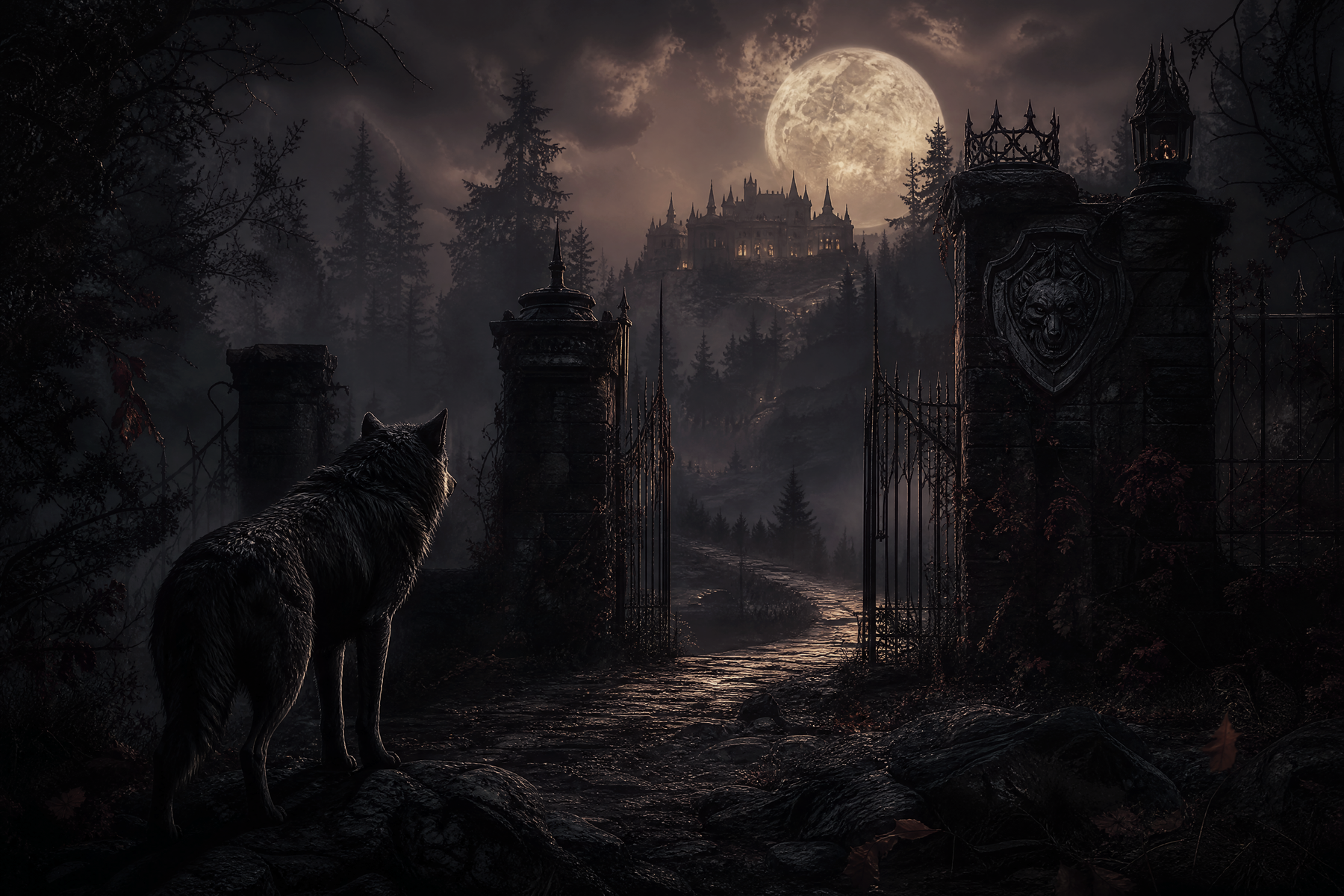 The Pack's Weirdo: A Mystery To Unveil - Blackcrest Books mood artwork