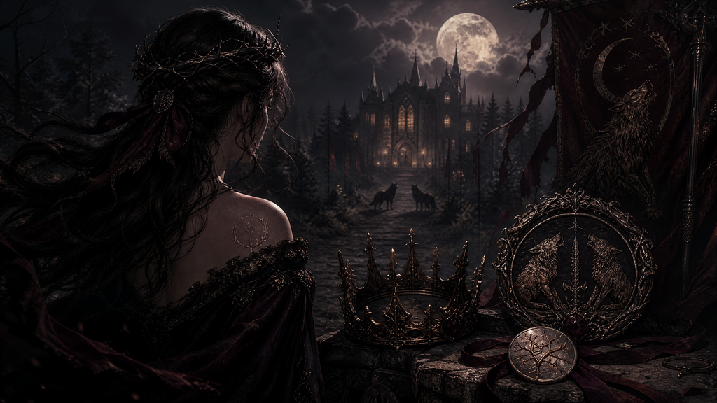 The Proud Luna A Tale Of Rejection And Redemption - Blackcrest Books blog artwork