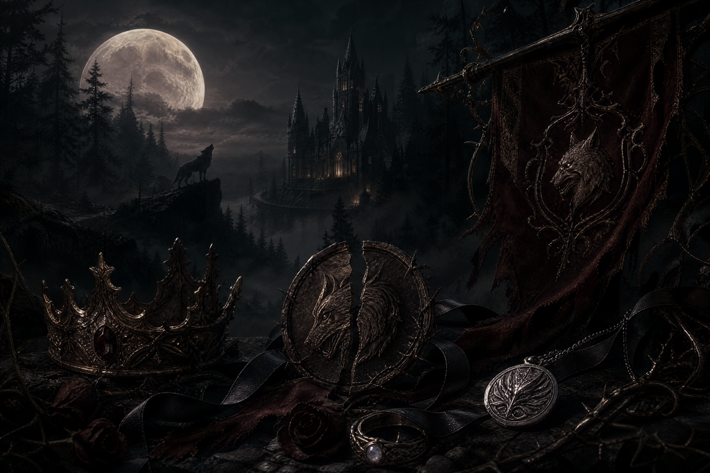 The Proud Luna A Tale Of Rejection And Redemption - Blackcrest Books mood artwork