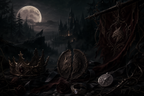 The Proud Luna A Tale Of Rejection And Redemption - Blackcrest Books mood artwork