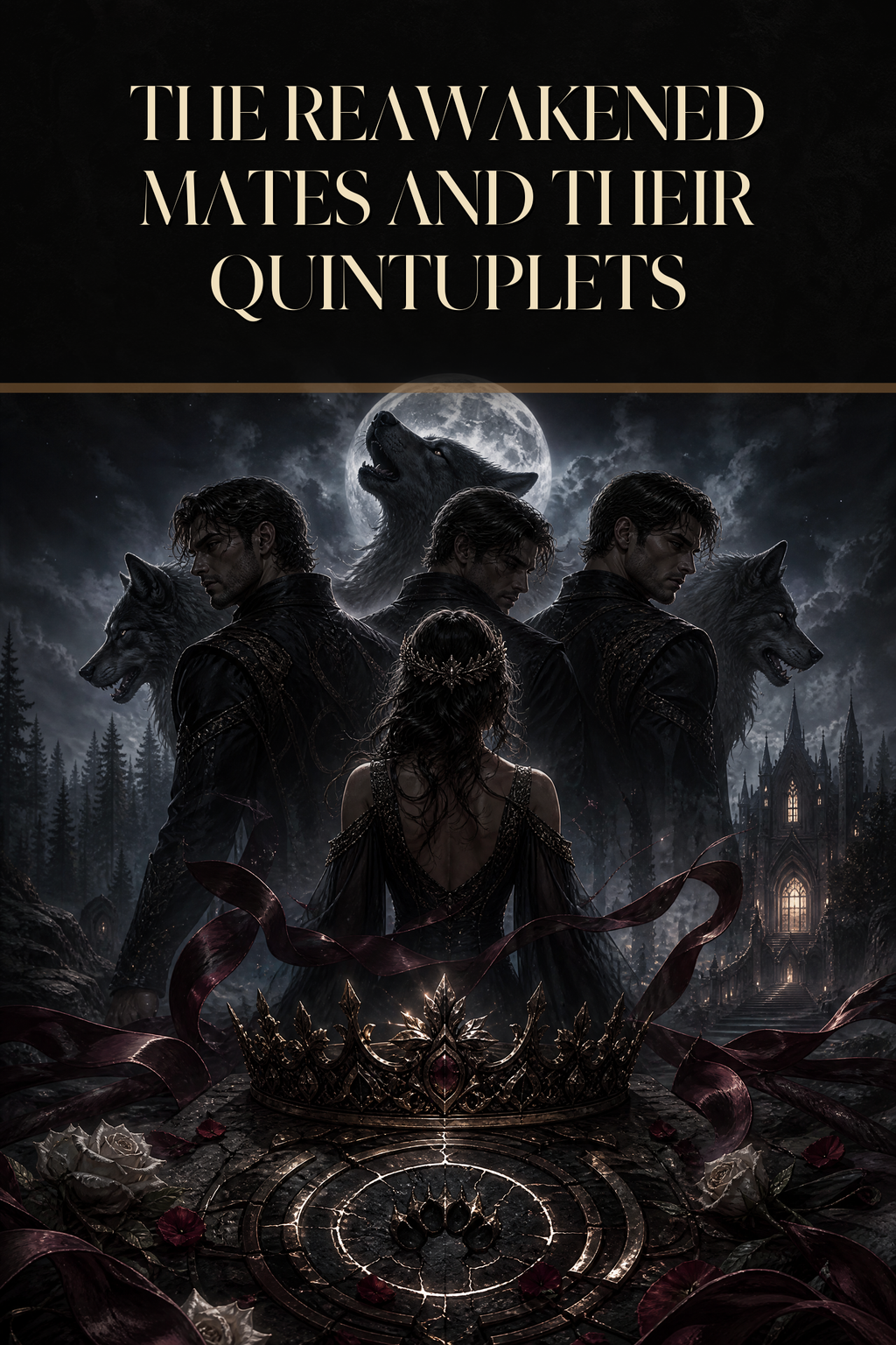 The Reawakened Mates And Their Quintuplets - Blackcrest Books cover art