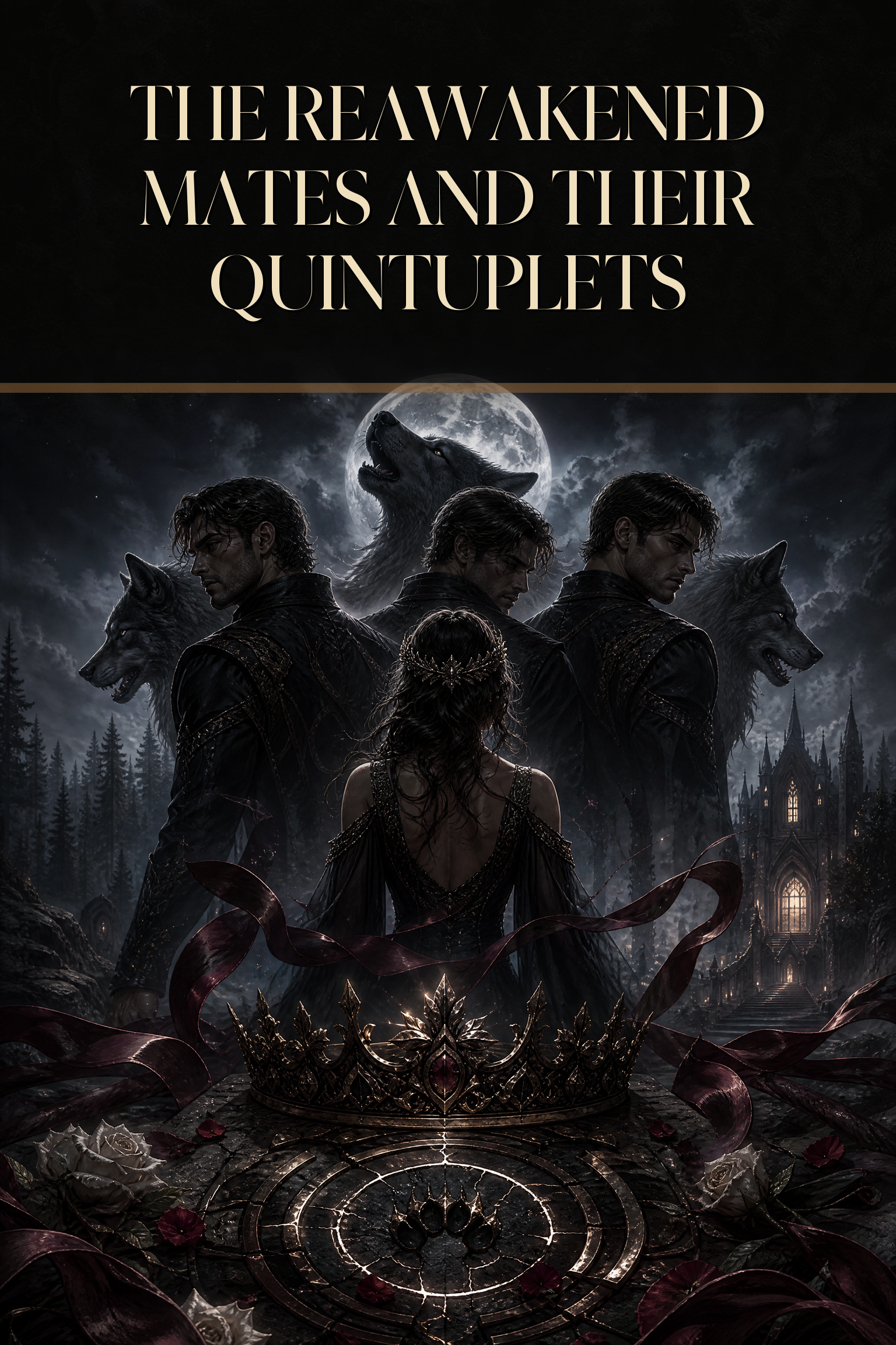 The Reawakened Mates And Their Quintuplets - Blackcrest Books cover art