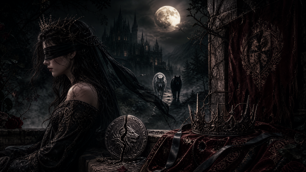 The Rejected Blind Luna - Blackcrest Books blog artwork