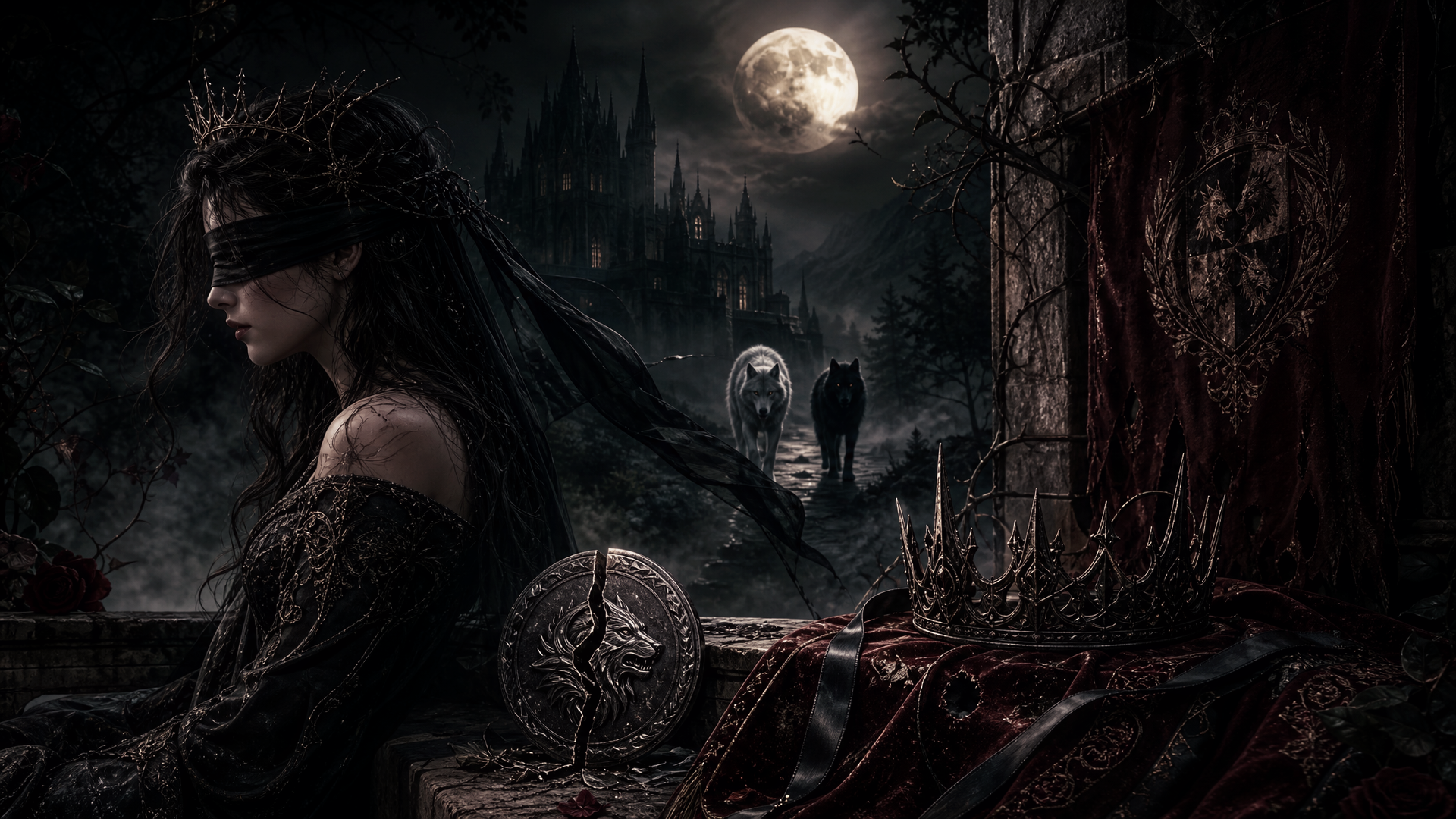 The Rejected Blind Luna - Blackcrest Books blog artwork