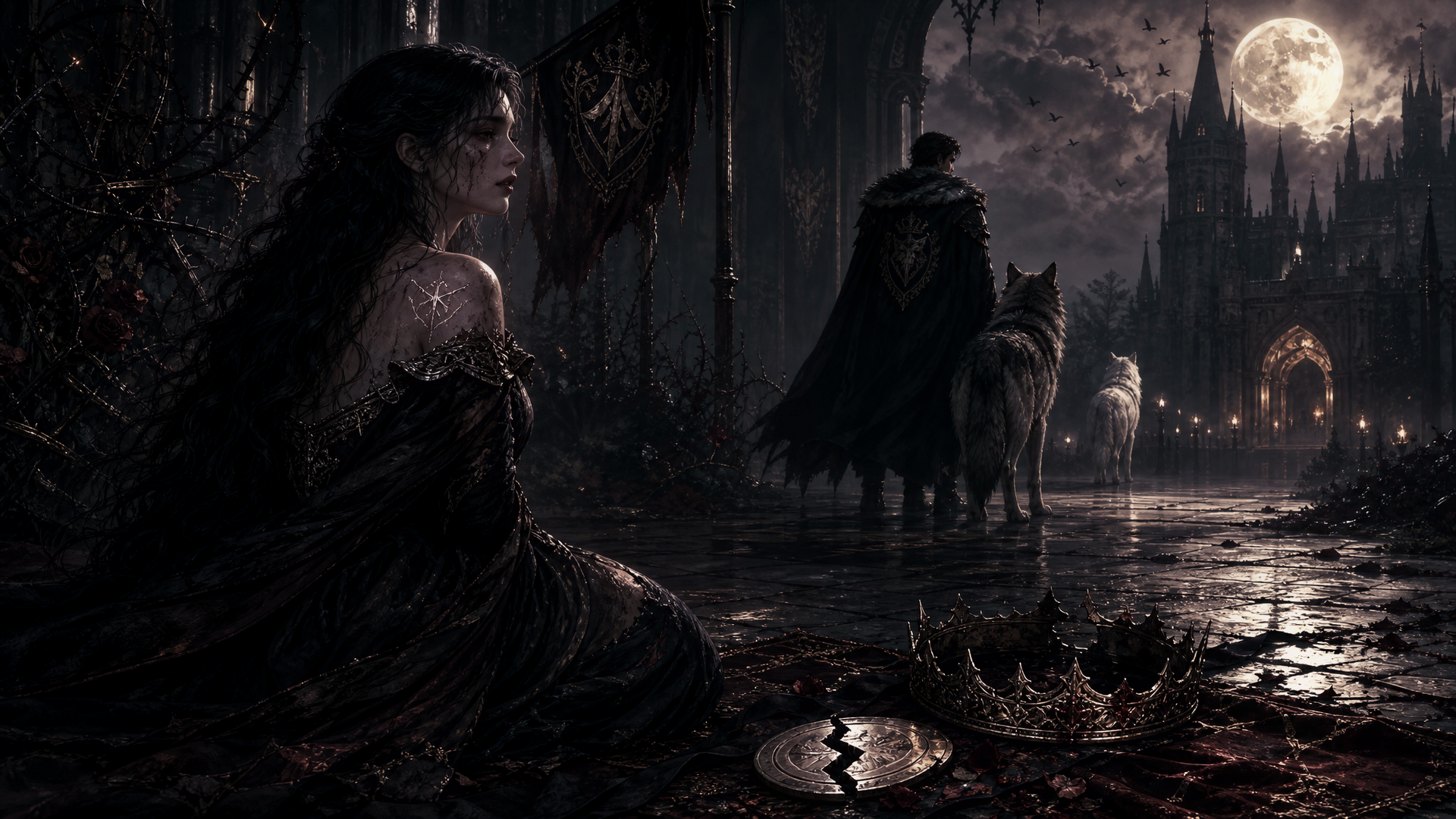 The Rise Of The Ugly Luna - Blackcrest Books blog artwork