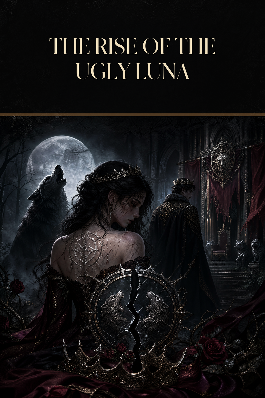 The Rise Of The Ugly Luna - Blackcrest Books cover art