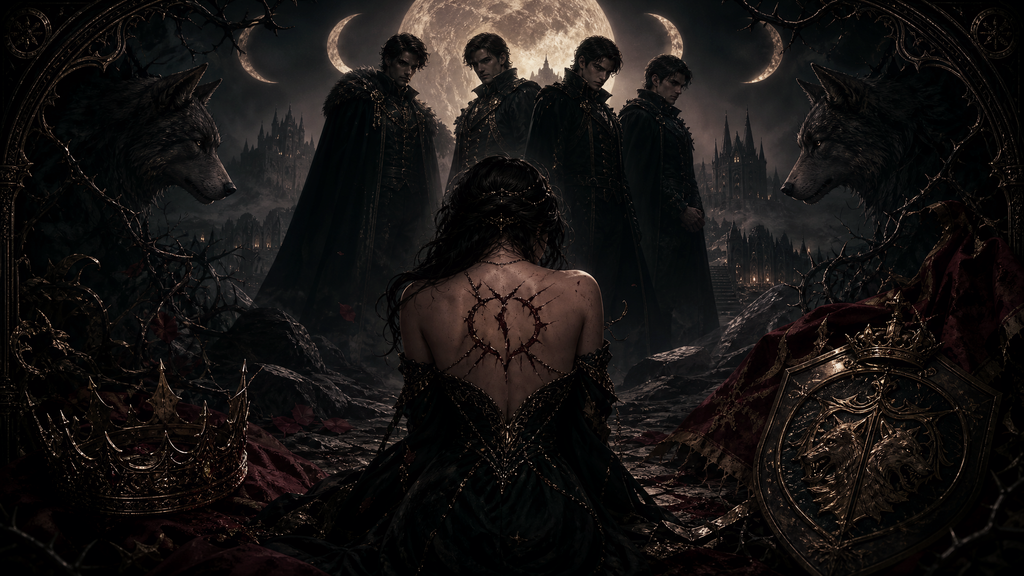 The Secret Mate For Her Quadruplet Alpha Brothers - Blackcrest Books blog artwork
