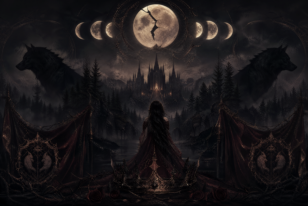 The Secret Mate For Her Quadruplet Alpha Brothers - Blackcrest Books mood artwork