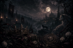 The Sickened Luna's Last Chance - Blackcrest Books mood artwork