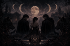 Torn Between Her Alphas - Blackcrest Books mood artwork