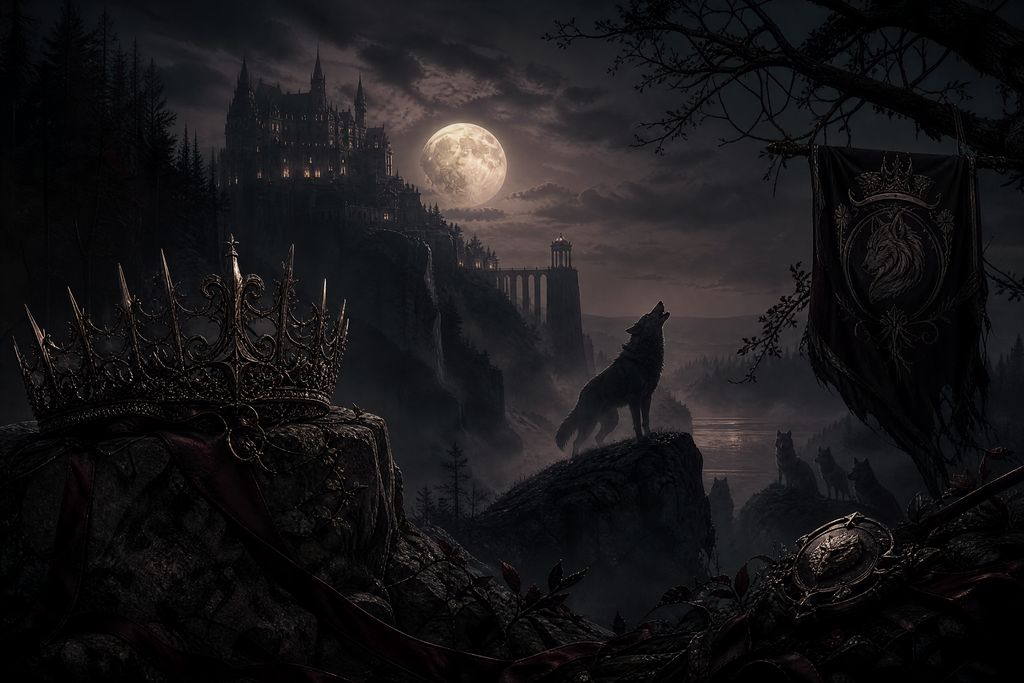 True Luna - Blackcrest Books mood artwork