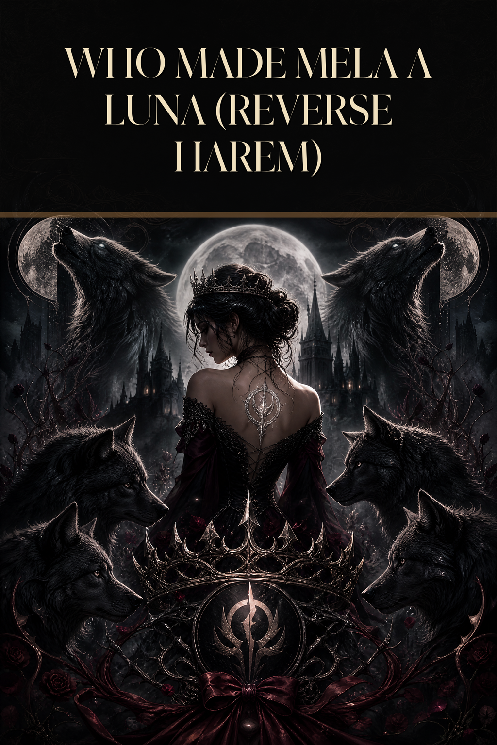 Who Made Mela A Luna (Reverse Harem) - Blackcrest Books cover art