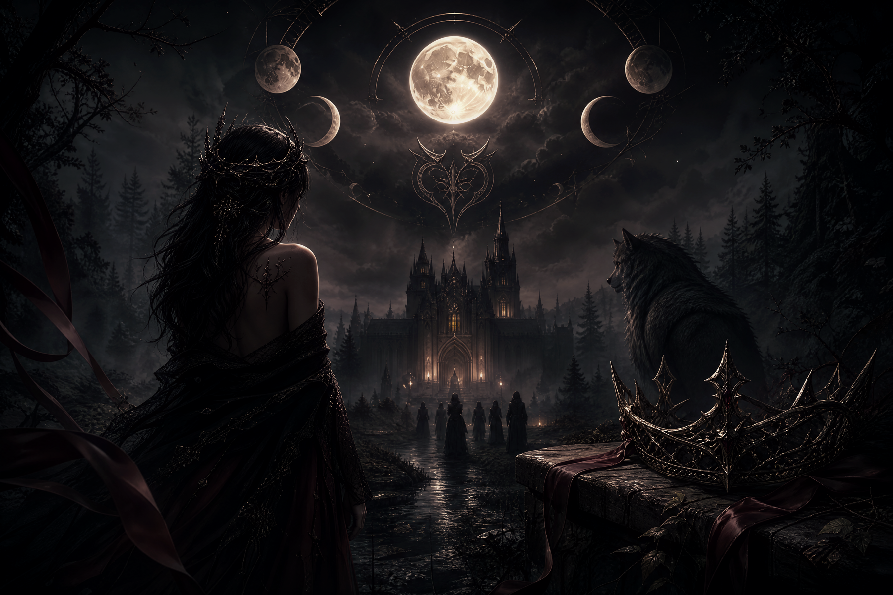 Who Made Mela A Luna (Reverse Harem) - Blackcrest Books preview mood image